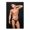 Эротические мужские cтринги с молнией спереди MICROFIBER LOWRISE ZIP THONG BLACK, L/XL, фото №1 — секс шоп Украина, NO TABOO
