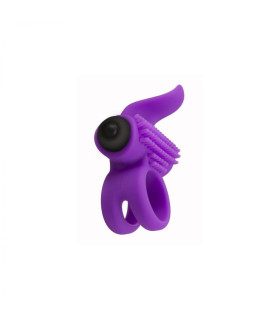 Ерекційне кільце Adrien Lastic Bullet Lastic Ring з вібрацією - No Taboo