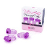 Эрекционное кольцо фиолетовое с вибрацией 1 шт Pleasure Rings фото №1 — секс игрушки: Украина, NO TABOO