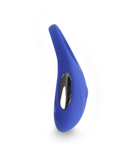 Эрекционное кольцо с вибро Бугатти FeelzToys Thor Cockring Blauw - No Taboo