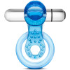 Эрекционное кольцо с вибро STAY HARD VIBRATING TONGUE RING BLUE фото №1 — секс игрушки: Украина, NO TABOO