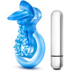 Эрекционное кольцо с вибро STAY HARD VIBRATING TONGUE RING BLUE фото №2 — секс игрушки: Украина, NO TABOO