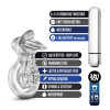 Эрекционное кольцо с вибро STAY HARD VIBRATING TONGUE RING CLEAR фото №6 — секс игрушки: Украина, NO TABOO