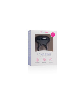 Эрекционное виброкольцо EasyToys силиконовое, черное, 7 х 2 см - No Taboo