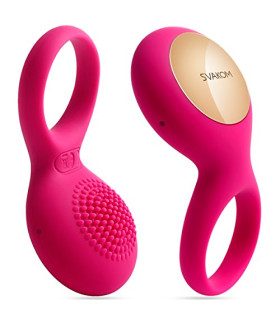 Эрекционное кольцо SVAKOM Tyler Plum Red - No Taboo