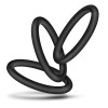 Набор эрекционных колец 3шт PERFORMANCE VS3 COCK RINGS LARGE BLACK фото №3 — секс игрушки: Украина, NO TABOO