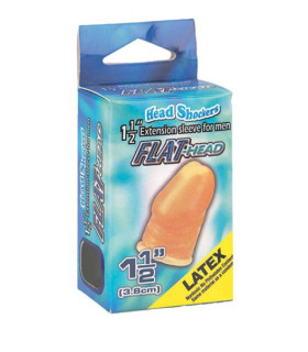 Насадка на пенис NMC Head Shockers Flat-Head бежевая - No Taboo