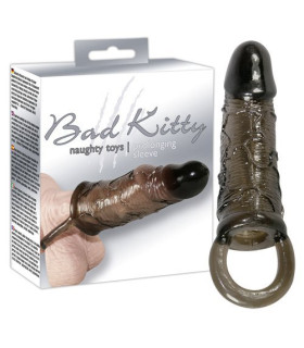 Насадка с кольцом Bad Kitty Prolonging Sleeve - No Taboo