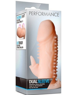 Насадка с закрытой головкой Performance - Dual Sleeve - No Taboo