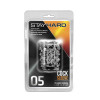 Насадка на пеніс Blush Stay Hard рельефная, прозрачная, 5 х 3.2 см фото №2 — секс игрушки: Украина, NO TABOO