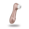 Вакуумный стимулятор клитора Satisfyer Pro 2 бесконтактный, золотой, 16.5 х 4.6 см фото №1 — секс игрушки: Украина, NO TABOO
