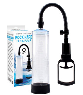Помпа ручная вакуумная Rock Hard Penis Pump, 21.5 см х Φ6 см - No Taboo