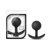 Анальный плаг плаг со смещенным центром тяжести LUXE WEARABLE VIBRA PLUG BLACK фото №1 — секс игрушки: Украина, NO TABOO