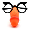 Сексуальные очки Plastic Sexy Male Nose with Eye-glass, фото №1 — секс шоп Украина, NO TABOO