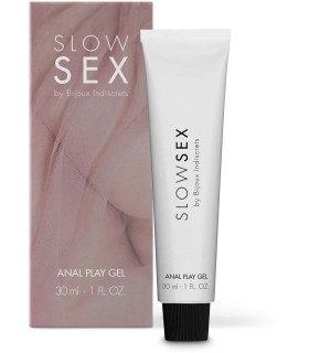 Гель для анальной стимуляции на водной основе ANAL PLAY Slow Sex by Bijoux Indiscrets, 30 мл - No Taboo