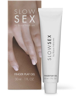 Гель для мастурбації на водній основі FINGER PLAY Slow Sex by Bijoux Indiscrets, 30 мл - No Taboo