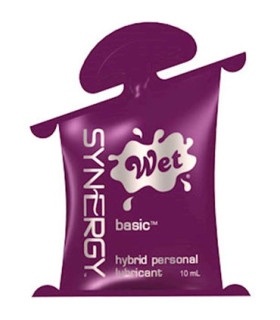 Лубрикант на водно-силиконовой основе Wet Synergy Basic, 10 мл - No Taboo