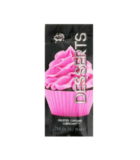 Пробник Лубрикант на водной основе, 10 мл, WET Dessert Frosted Cupcake, съедобный - No Taboo