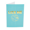 Подарочная открытка с набором сашетов плюс конверт Kama Sutra Lick Me Please, фото №2 — секс шоп Украина, NO TABOO