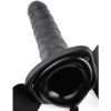 Фаллопротез Pipedream Fetish Fantasy с вибрацией, черный, 20 х 5 см фото №3 — секс игрушки: Украина, NO TABOO