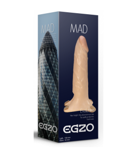 Реалистичный полый страпон (фаллопротез)поясной Evolution Egzo 18 x 4.2 см - No Taboo