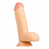Страпон реалистичный утолщенный Cock with Balls 18.5 см диаметр - 4,5 см. фото №4 — секс игрушки: Украина, NO TABOO