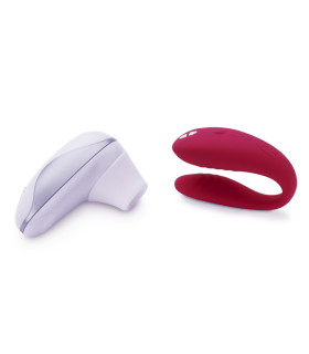 Набор вибратор стимулятор клитора от We-Vibe (Ви-Вайб) & Womanizer (Вуманайзер) "Tease & Please Collection" - No Taboo