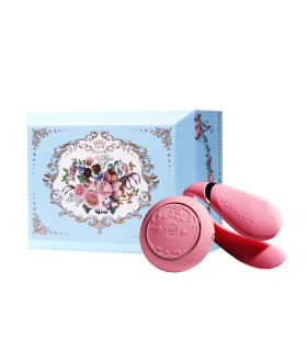 Вібратор для пар з пультом Versailles ZALO Fanfan Set Pink - No Taboo