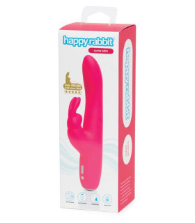 Вибратор-кролик Happy Rabbit Slimline ПЛАВНЫЙ ИЗГИБ Lovehoney - No Taboo