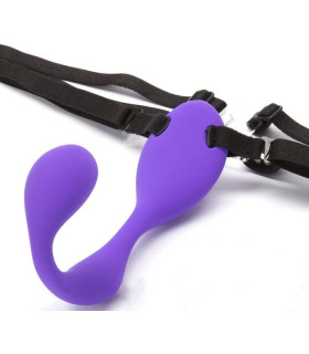 Вібратор в трусики Adrien Lastic Mr.Hook з пультом, фіолетовий, 12 х 2.1 см - No Taboo