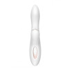 Вибратор-кролик Satisfyer Pro+ G-Spot с пульсацией, белый, 22 х 4.3 см фото №4 — секс игрушки: Украина, NO TABOO