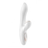 Вибратор-кролик Satisfyer Pro+ G-Spot с пульсацией, белый, 22 х 4.3 см фото №5 — секс игрушки: Украина, NO TABOO