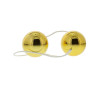Вагинальные шарики Vibratone Duo Balls золотые, 3.5 см фото №1 — секс игрушки: Украина, NO TABOO
