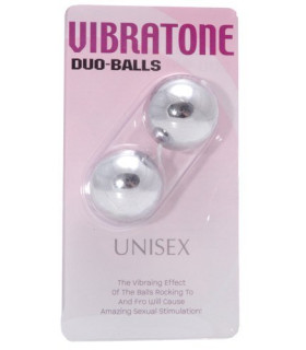 Шарики Vibratone Duo Balls Silver - No Taboo