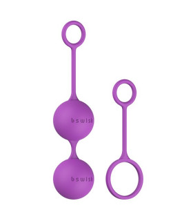 Вагинальные шарики B Swish bfit Classic, фиолетовые, 3.5 см - No Taboo