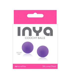 Вагинальные шарики INYA COOCHY BALLS, Purple - No Taboo