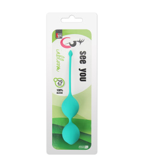 Вагинальные шарики SEE YOU IN BLOOM DUO BALLS - No Taboo