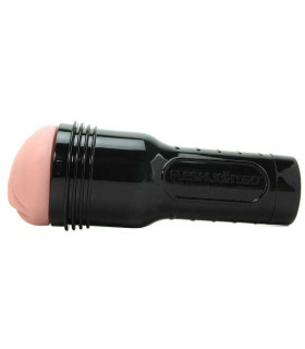 Мастурбатор вагина в колбе Fleshlight киберкожа, бежевый, 21 х 7.5 см - No Taboo