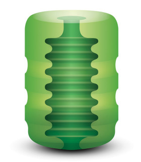 Мини-мастурбатор из силикона в колбе ORIGINAL POCKET STROKER ZOLO - No Taboo