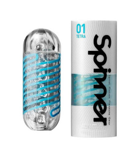 Mастурбатор Tenga Spinner Masturbator 01 Tetra спиральный в колбе - No Taboo