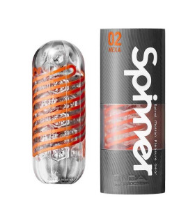 Mастурбатор спиральный в колбе Tenga Spinner Masturbator Hexa - No Taboo