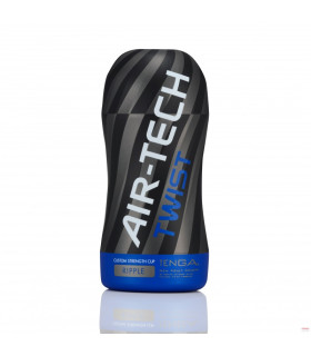 Мастурбатор нереалистичный Tenga Air-Tech TWIST Tickle Blue в колбе - No Taboo
