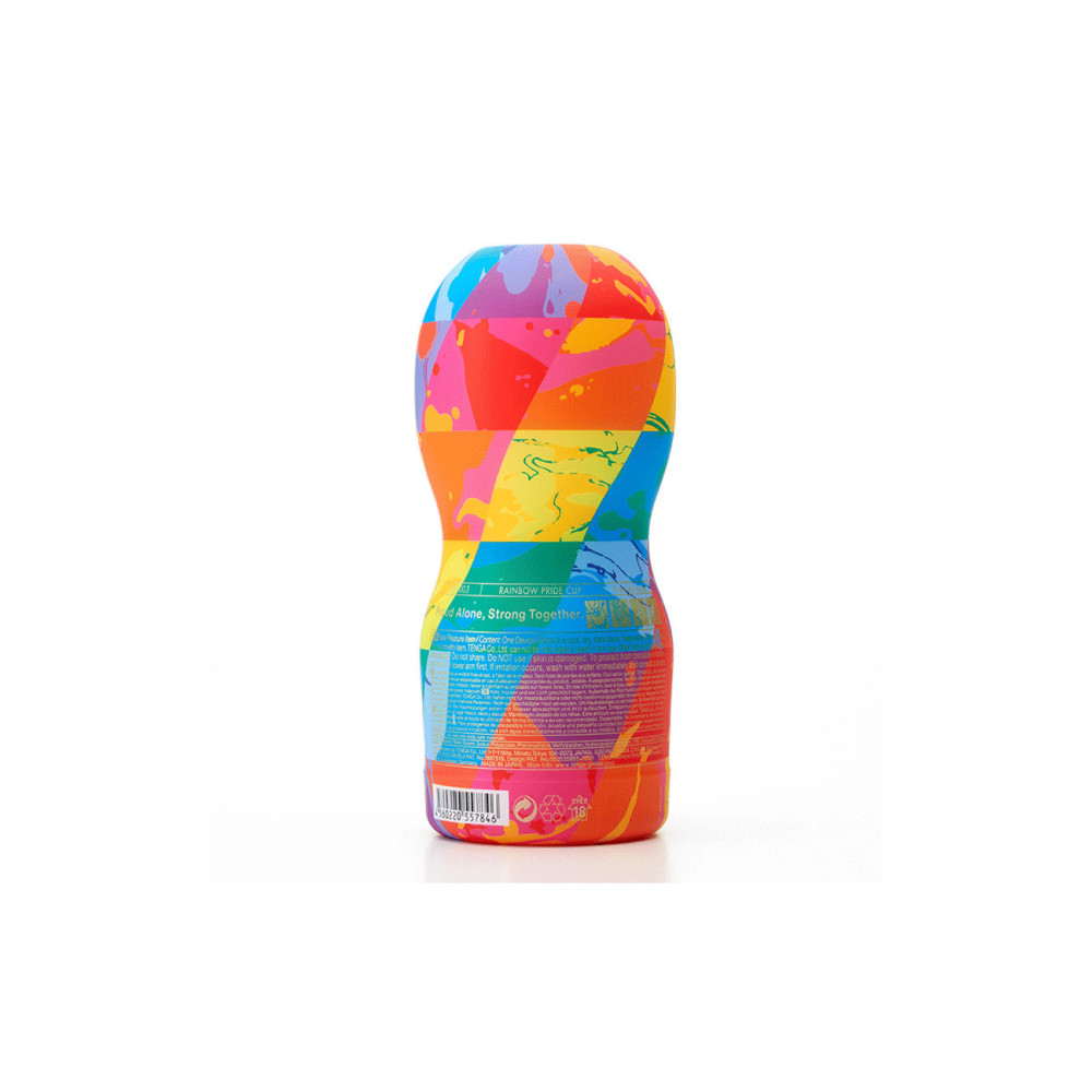 Мастурбатор Tenga ORIGINAL VACUUM CUP RAINBOW UNITE WITH PRIDE фото №2 — секс игрушки: Украина, NO TABOO