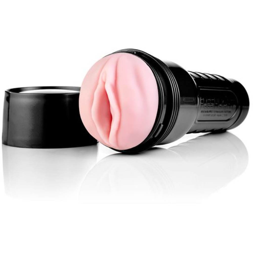 Мастурбатор вагина в колбе Fleshlight киберкожа, розовый, 25 х 6.5 см фото №0 — секс игрушки: Украина, NO TABOO