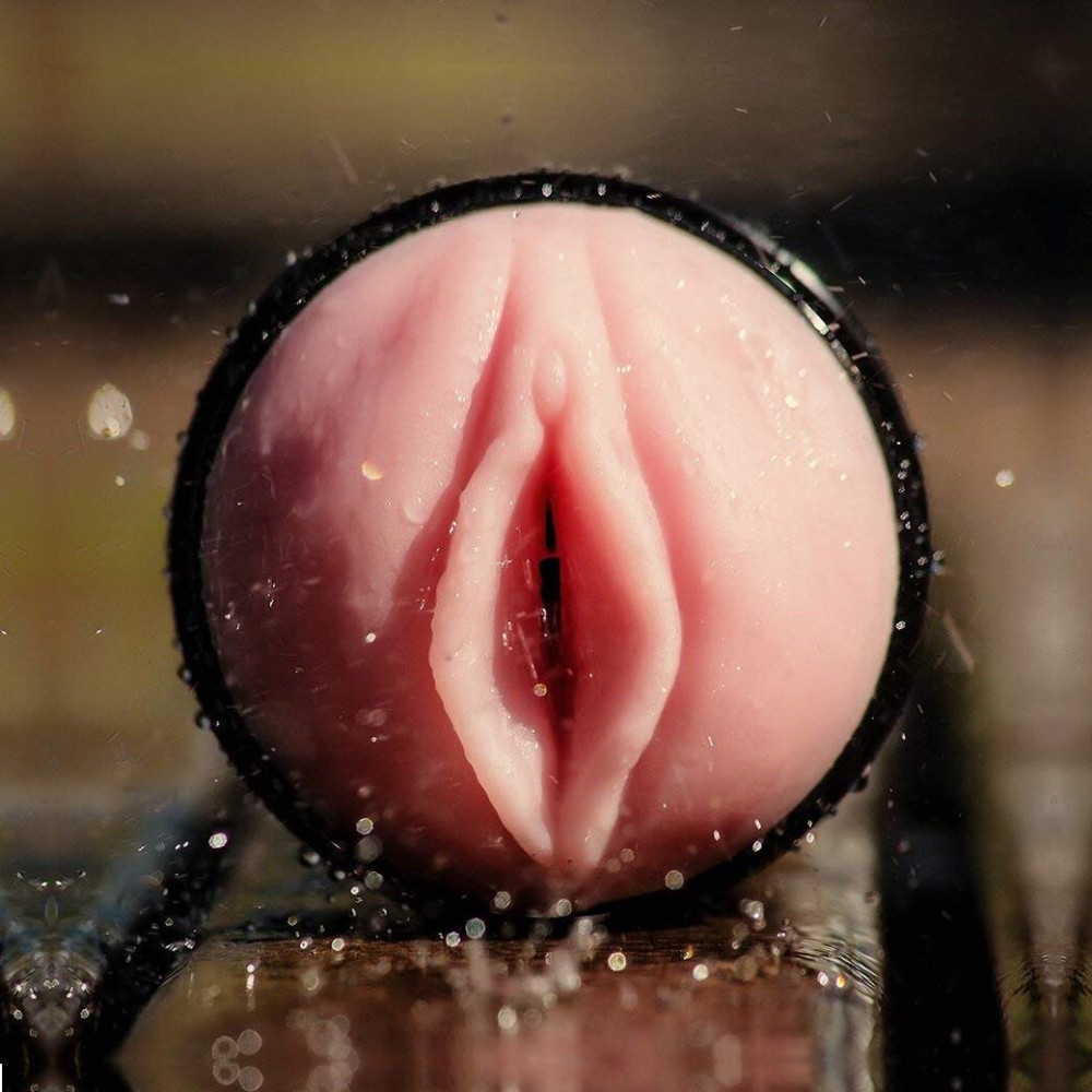 Мастурбатор вагина в колбе Fleshlight киберкожа, розовый, 25 х 6.5 см фото №8 — секс игрушки: Украина, NO TABOO