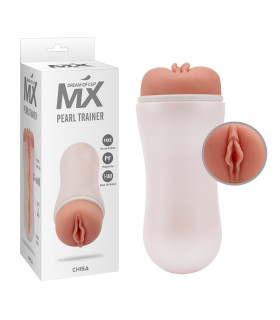 Мастурбатор вагина Chisa Dream Cup MX Pearl Trainer в белой колбе, бежевый - No Taboo