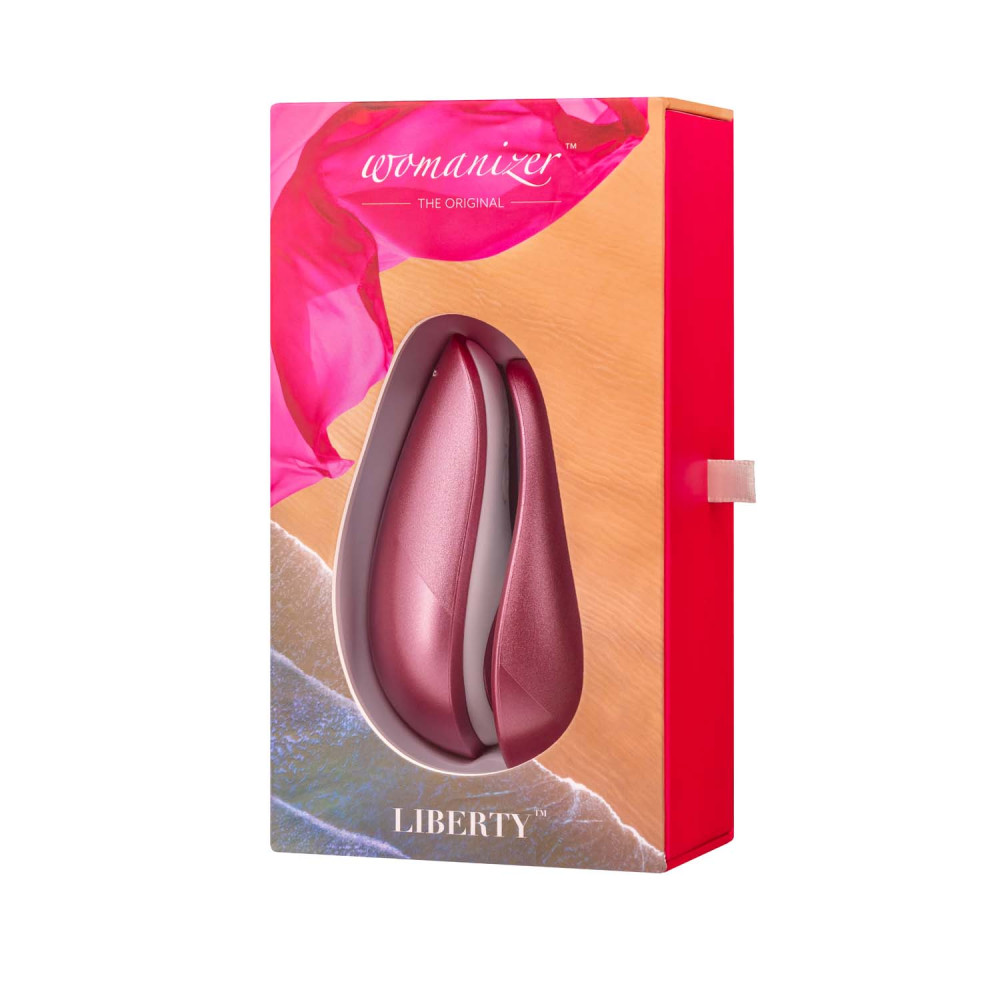 Бесконтактный стимулятор Womanizer (Вуманайзер) Liberty Pink фото №3 — секс игрушки: Украина, NO TABOO