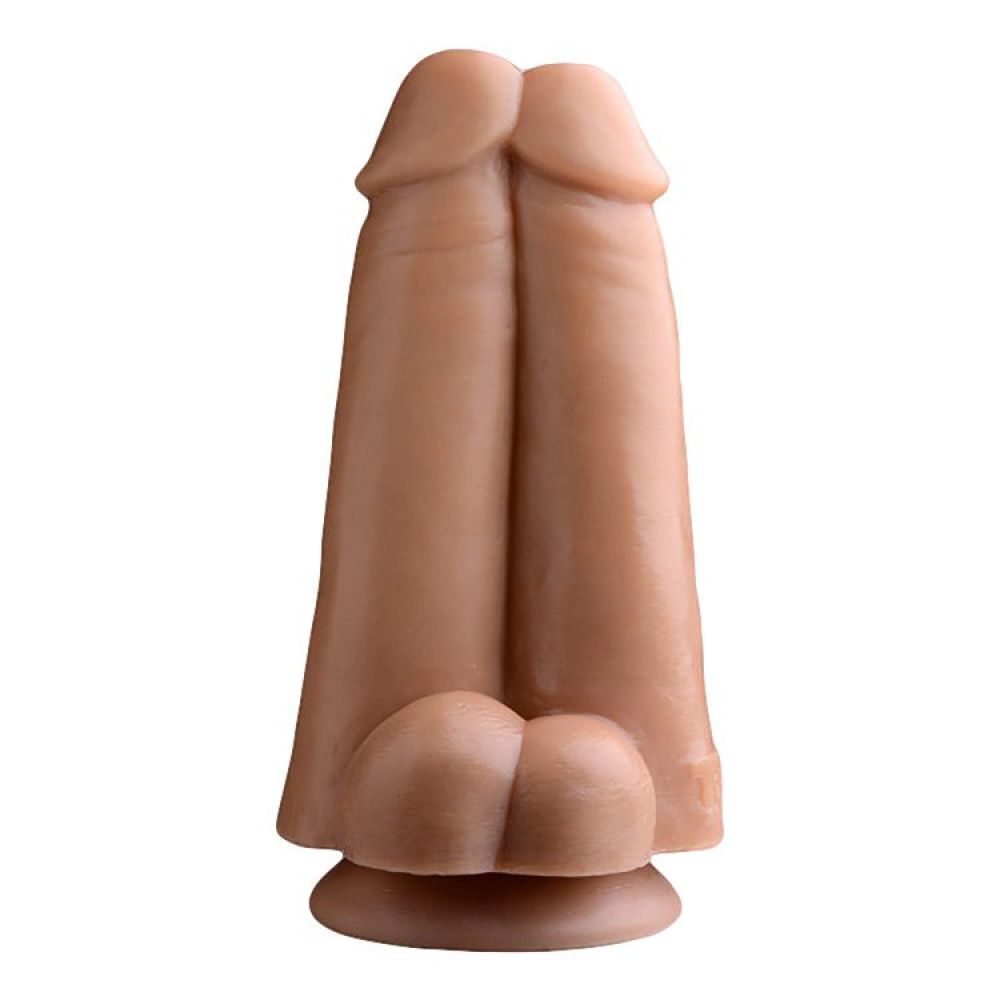 Двойной фаллоимитатор Tom of Finland Dual Dicks фото №0 — секс игрушки: Украина, NO TABOO