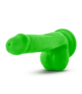 Фалоімітатор NEO 6INCH DUAL density COCK NEON GREEN - No Taboo