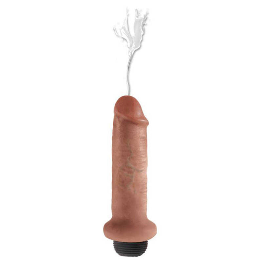 Фаллоимитатор с функцией семяизвержения KING COCK 6INCH SQUIRTING COCK TAN фото №0 — секс игрушки: Украина, NO TABOO